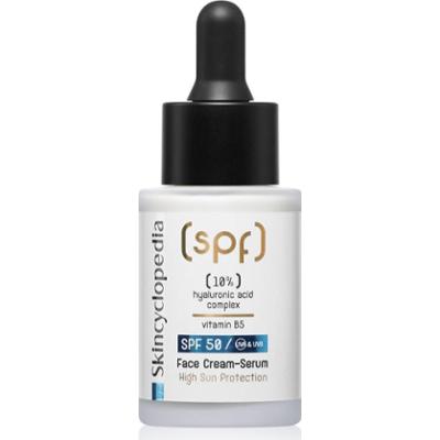 Skincyclopedia 10% Hyaluronic Acid Complex + Vitamin B5 kremowe serum SPF 50 30 ml