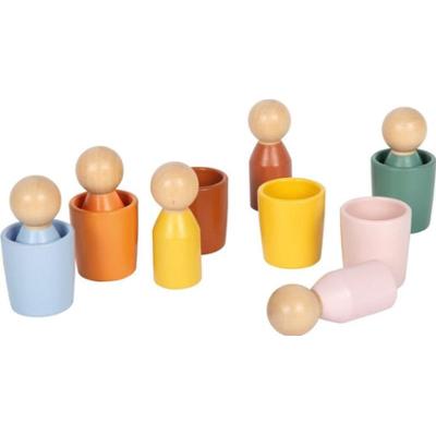Small foot Montessori zestaw zabawek z drewna 12m+ 12 szt.