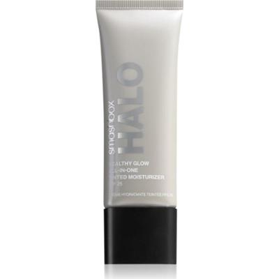 Smashbox Halo Healthy Glow All-in-One Tinted Moisturizer SPF 25 tonujący krem nawilżający z efektem rozświetlającym SPF 25 odcień Medium Neutral 40 ml