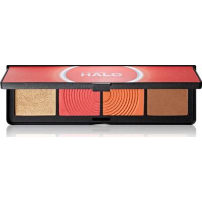 Smashbox Halo Sculpt + Glow Face Palette paleta rozświetlaczy i róży do policzków odcień Coral Saturation 15,7 g