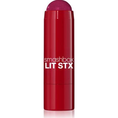 Smashbox LIT STX Blushlighter róż do policzków z rozświetlaczem w sztyfcie odcień Pixel Plum 5 g