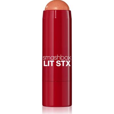 Smashbox LIT STX Blushlighter róż do policzków z rozświetlaczem w sztyfcie odcień Brnz.GIF 5 g