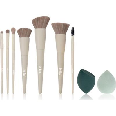 So Eco Exclusive Brush & Sponge Set Complexion Sponge zestaw pędzli