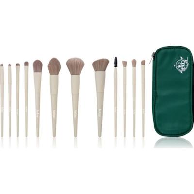 So Eco Flawless 12 Piece Brush & Bag Set Complexion Sponge zestaw pędzli z kosmetyczką