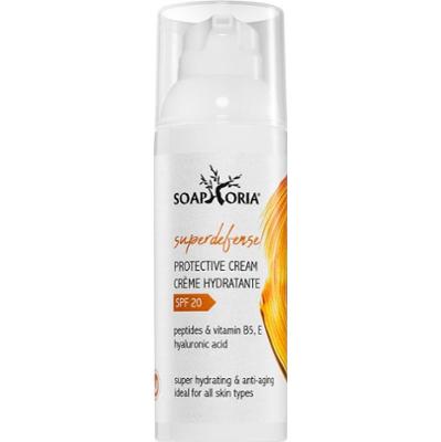 Soaphoria SuperDefense nawilżający krem ochronny z peptydami SPF20 50 ml