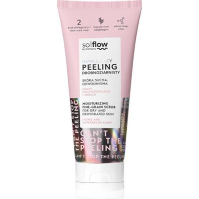 so!flow Moisturizing Face Peeling oczyszczający peeling do ciała 75 ml