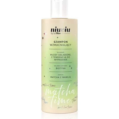 so!flow Matcha Time Strengthening Shampoo szampon wzmacniający do włosów słabych 300 ml