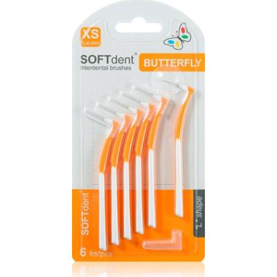 SOFTdent Butterfly XS szczoteczka międzyzębowa 0,4 mm 6 szt.