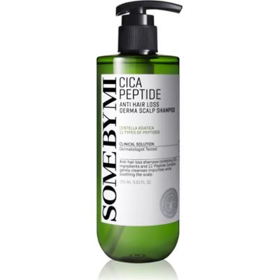 Some By Mi Cica Peptide Derma Scalp Shampoo szampon wzmacniający przeciw wypadaniu włosów o działaniu uspokajającym 285 ml