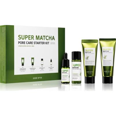 Some By Mi Super Matcha Pore Care Starter Kit zestaw upominkowy do ściągnięcia porów i nadania skórze matowego wyglądu