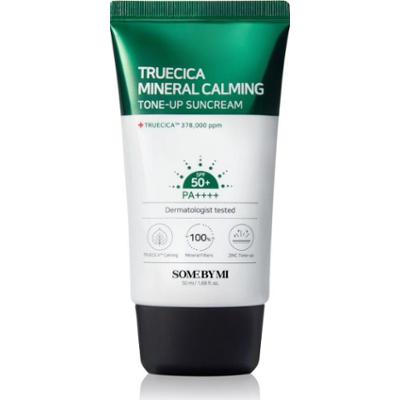Some By Mi Truecica Mineral Calming Tone-up Suncream łagodzący krem ochronny SPF 50+ 50 ml