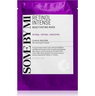 Some By Mi Retinol Intense Reactivating Mask maseczka przeciwzmarszczkowa w płachcie do skóry dojrzałej 22 g