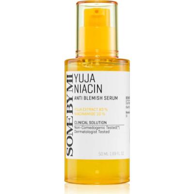 Some By Mi Yuja Niacin Anti Blemish Serum rozjaśniające serum nawilżające do skóry z przebarwieniami 50 ml