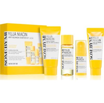 Some By Mi Yuja Niacin Anti Blemish Starter Kit zestaw podróżny do ujednolicenia kolorytu skóry