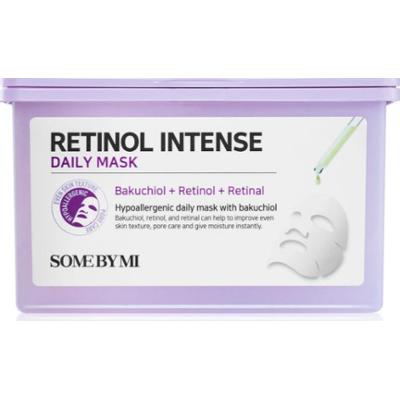 Some By Mi Retinol Intense Daily Mask maseczka przeciwzmarszczkowa w płachcie duże opakowanie 30 szt.