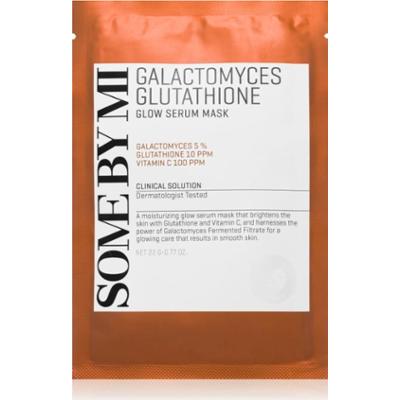 Some By Mi Galactomyces Glutathione Glow Serum Mask maska rozświetlająca w płacie do cery wrażliwej i suchej 22 g