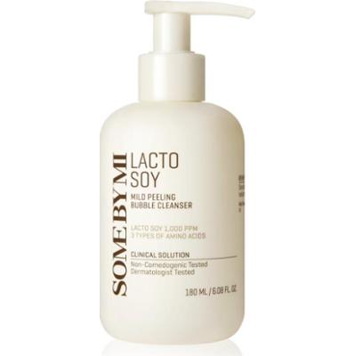 Some By Mi Lacto Soy Mild Bubble Peeling Cleanser delikatny peeling oczyszczający dla cery wrażliwej 180 ml