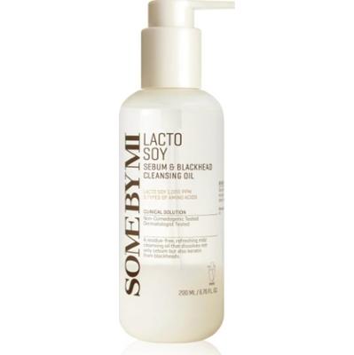 Some By Mi Lacto Soy Sebum & Blackhead Cleansing Oil delikatny olejek oczyszczający dla cery wrażliwej 200 ml