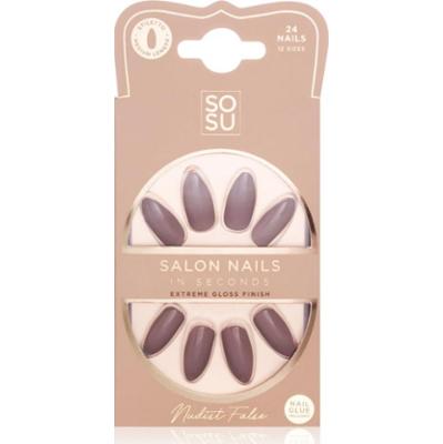 SOSU Cosmetics Salon Nails sztuczne paznokcie odcień Nudist 24 szt.