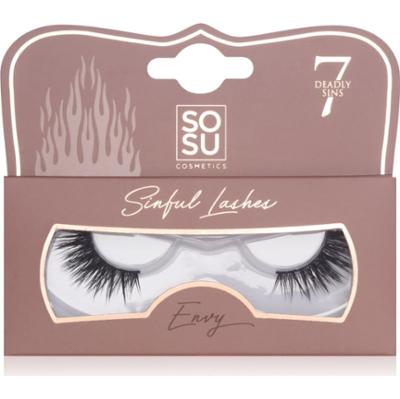 SOSU Cosmetics 7 Deadly Sins Lashes sztuczne rzęsy Envy 1 szt.