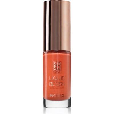 SOSU Cosmetics Liquid Blush róż w płynie odcień Peach Glow 8 ml