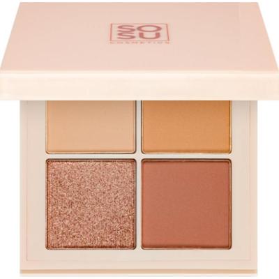 SOSU Cosmetics Eyeshadow Quad paleta cieni do powiek odcień Nude 4.8 g