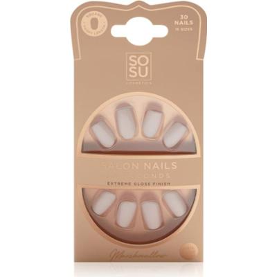 SOSU Cosmetics Salon Nails sztuczne paznokcie odcień Marshmallow 30 szt.