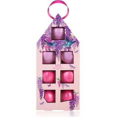 Spa Moments Lilac musujące kule do kąpieli