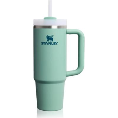 Stanley Quencher H2.O FlowState™ Tumbler kubek ze stali nierdzewnej ze słomką średni Spring Green 890 ml