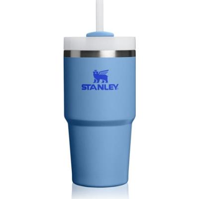 Stanley Quencher H2.O FlowState™ Tumbler kubek ze stali nierdzewnej ze słomką mały Blue Sky 590 ml