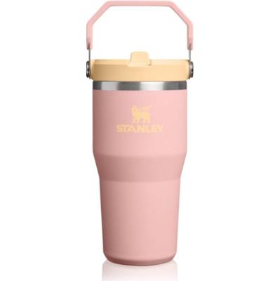 Stanley IceFlow™ Flip Straw 2.0 Tumbler butelka termiczna ze stali nierdzewnej Peach Rose 590 ml