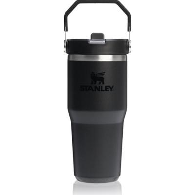 Stanley IceFlow™ Flip Straw 2.0 Tumbler butelka termiczna ze stali nierdzewnej Black 2.0 410 ml