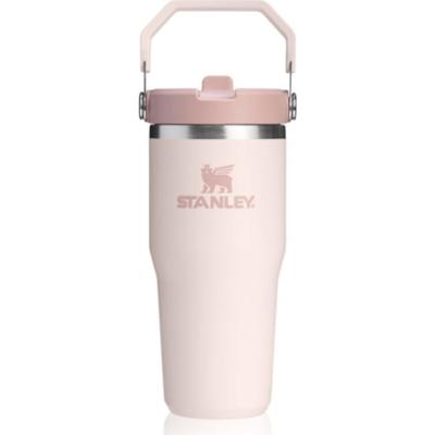 Stanley IceFlow™ Flip Straw 2.0 Tumbler butelka termiczna ze stali nierdzewnej Rose Quartz 410 ml