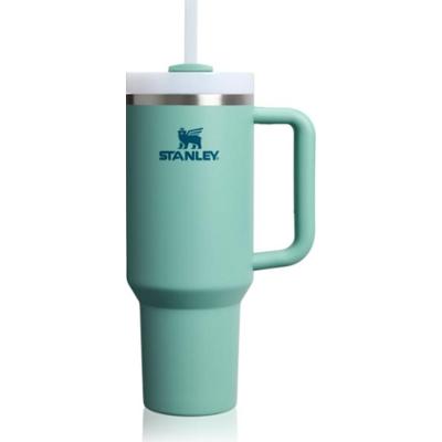 Stanley Quencher H2.O FlowState™ Tumbler kubek ze stali nierdzewnej ze słomką duży Spring Green 1180 ml