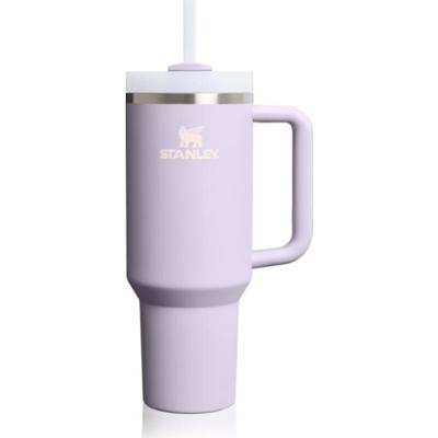 Stanley Quencher H2.O FlowState™ Tumbler kubek ze stali nierdzewnej ze słomką duży Purple Dust 1180 ml