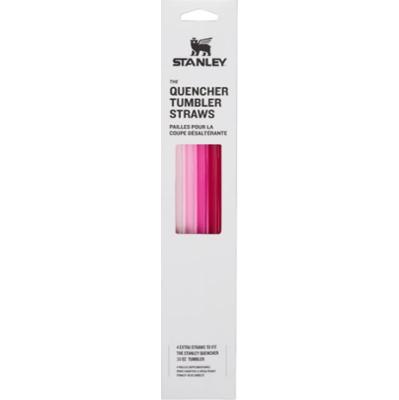 Stanley The Quencher Tumbler Straws zapasowe słomki 890 ml Pink 4 szt.