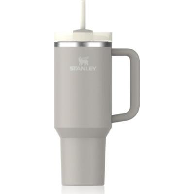 Stanley Quencher H2.O FlowState™ Tumbler kubek ze stali nierdzewnej ze słomką duży Ash 1180 ml