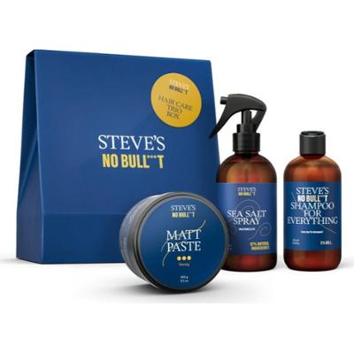 Steve's No Bull***t Hair Care Trio Box zestaw upominkowy do włosów dla mężczyzn