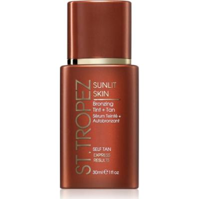 St.Tropez Sunlit Skin Bronzing Tint + Tan tonujący krem samoopalający do twarzy 1 szt.