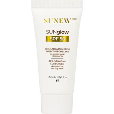 SUNEWMED+ SUNglow Anti-Aging Face Sunscreen SPF 50 odmładzający krem przeciwsłoneczny do twarzy SPF 50 20 ml