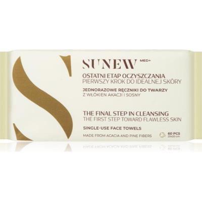 SUNEWMED+ Single-use Face Towels jednorazowe ręczniki do twarzy z włókien akacji i sosny 60 szt.