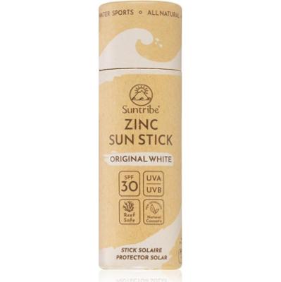 Suntribe Sports Zinc Stick mineralny sztyft ochronny do miejsc wrażliwych SPF 50 Original White 30 g