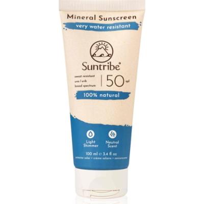 Suntribe Mineral Sunscreen mineralny krem ochronny do twarzy i ciała SPF 50 100 ml