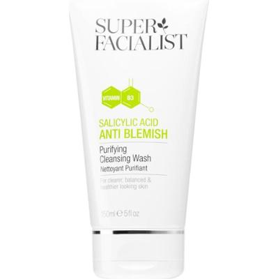 Super Facialist Salicylic Acid Anti Blemish oczyszczający żel do demakijażu do skóry problematycznej i przetłuszczającej się 150 ml