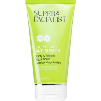 Super Facialist Salicylic Acid Anti Blemish delikatny peeling oczyszczający do cery tłustej i problematycznej 150 ml