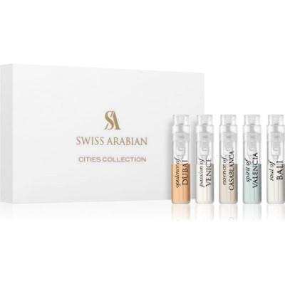 Swiss Arabian Cities Collection zestaw unisex 5x1.7 ml