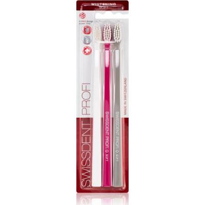 Swissdent Profi Whitening szczoteczki do zębów soft 3 szt.