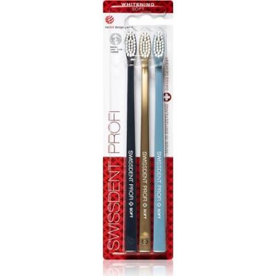 Swissdent Whitening Trio szczoteczka do zębów soft 3 szt.