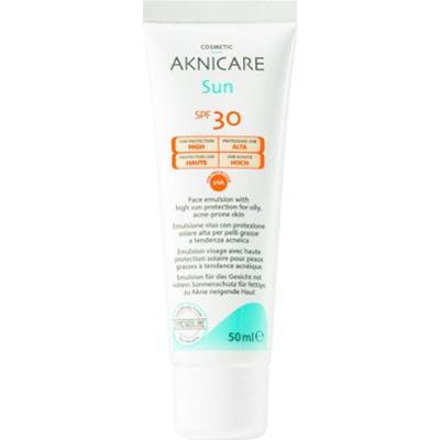 Synchroline Aknicare Sun krem ochronny do skóry tłustej ze skłonnością do trądziku SPF 30 50 ml