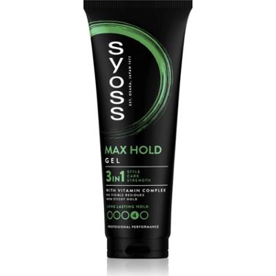 Syoss Max Hold żel do włosów mocno utrwalający 250 ml